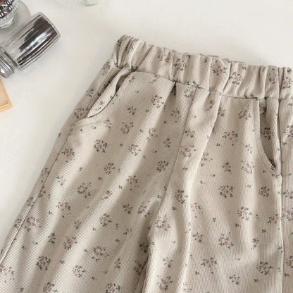 Children's Loose Floral Pants - Ewapi