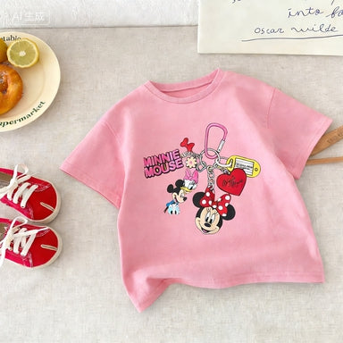 Cartoon T-Shirt and Shorts Set